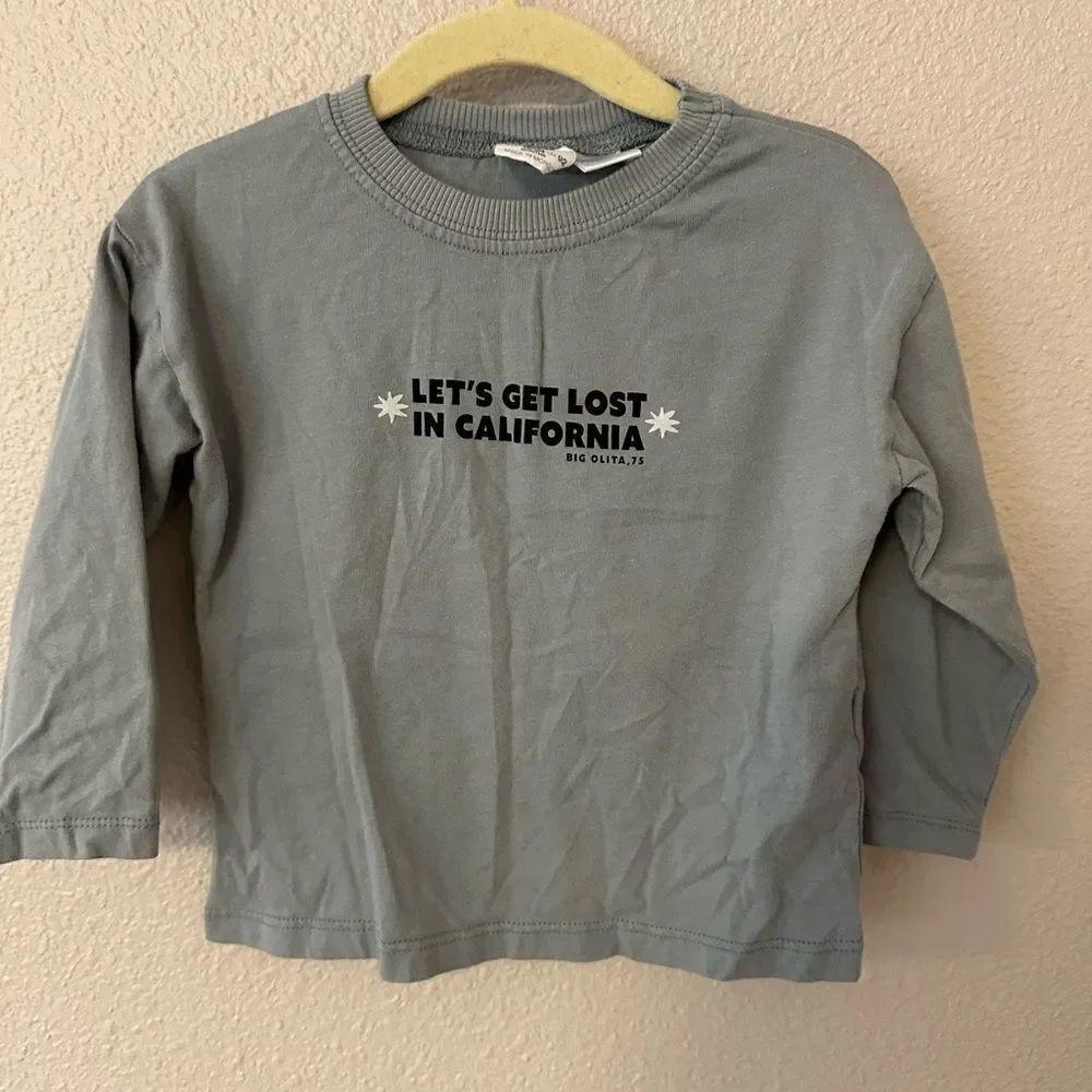 Zara long sleeve tee 18-24 months